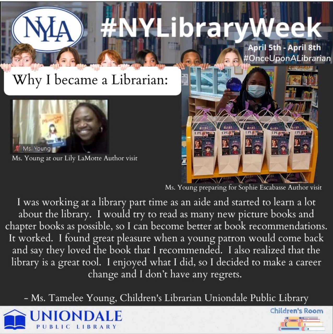 National Library Week 2021 Uniondale Library
